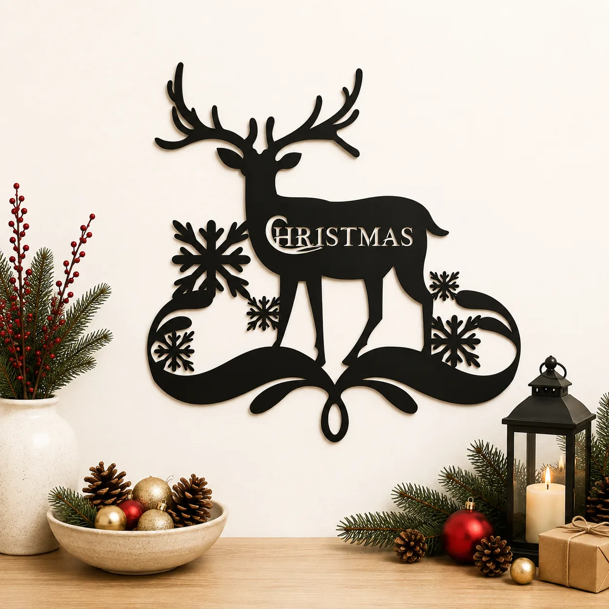 Настінне панно «Christmas Deer»