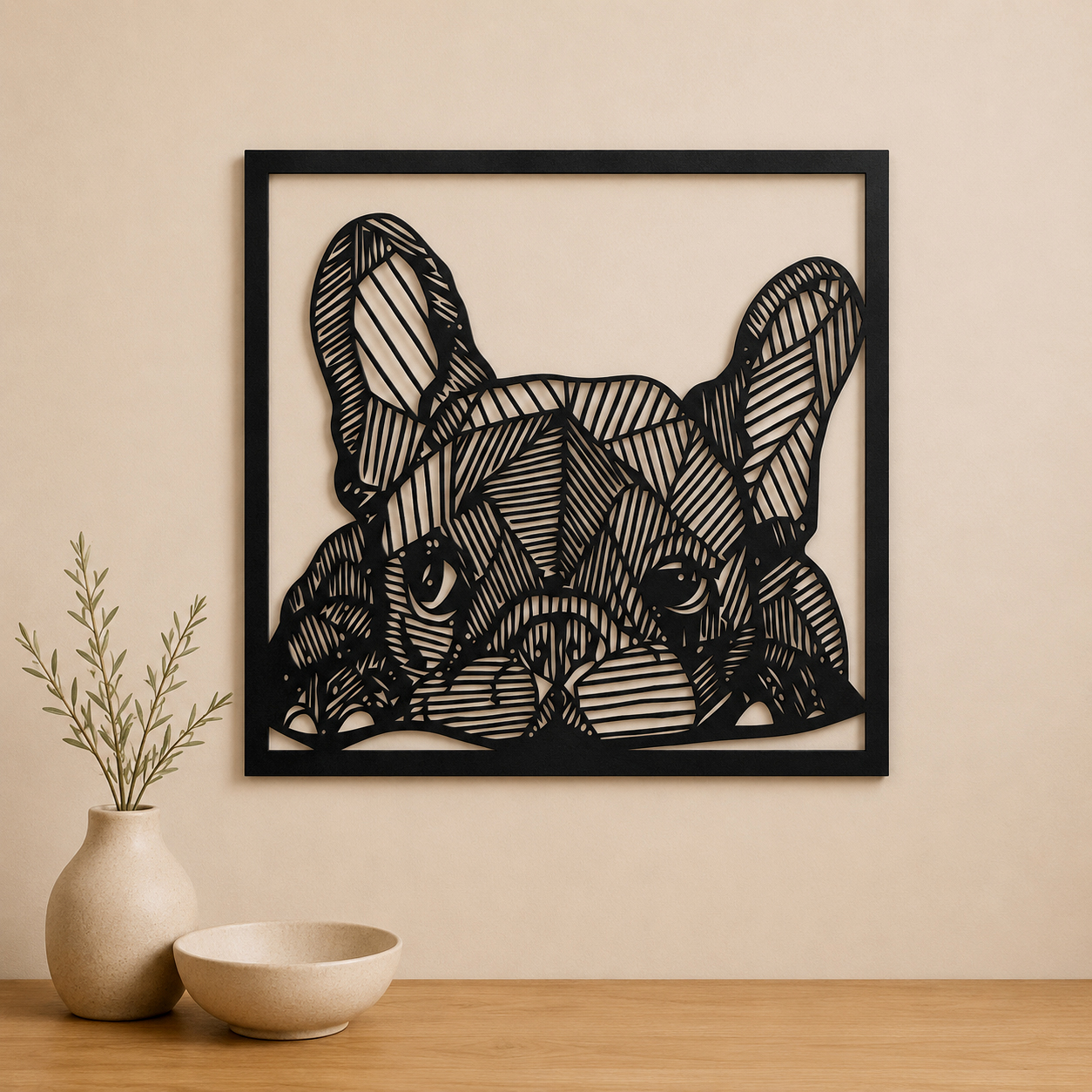 Настінне панно «Frenchie»