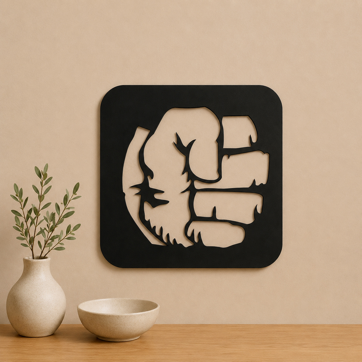 Настінне панно «Hulk Fist»