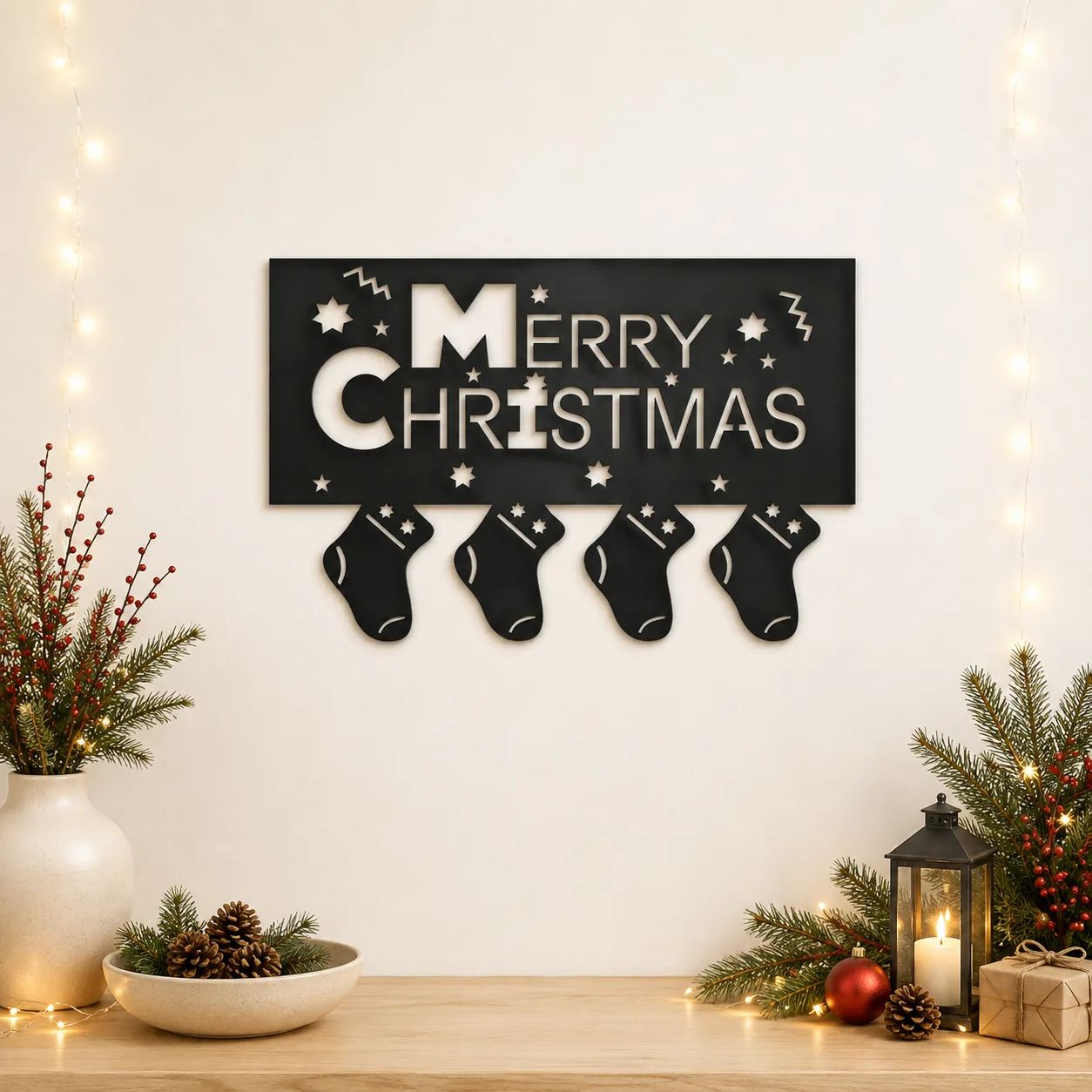 Настінне панно «Merry Christmas»