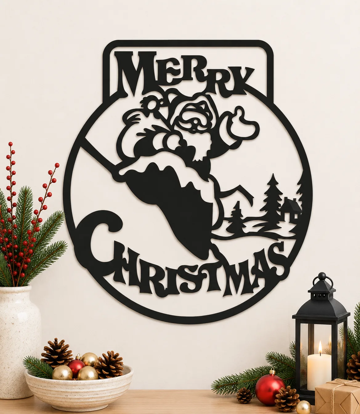 Настінне панно «Merry Christmas 4»