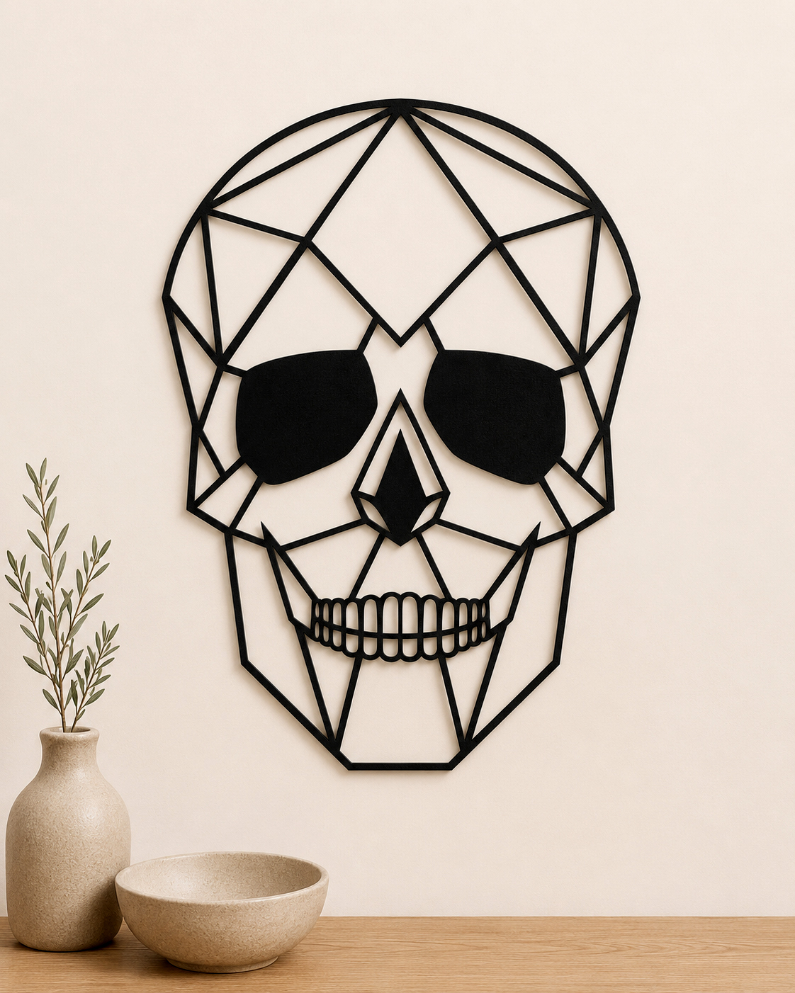 Настінне панно «Skull Abstract»