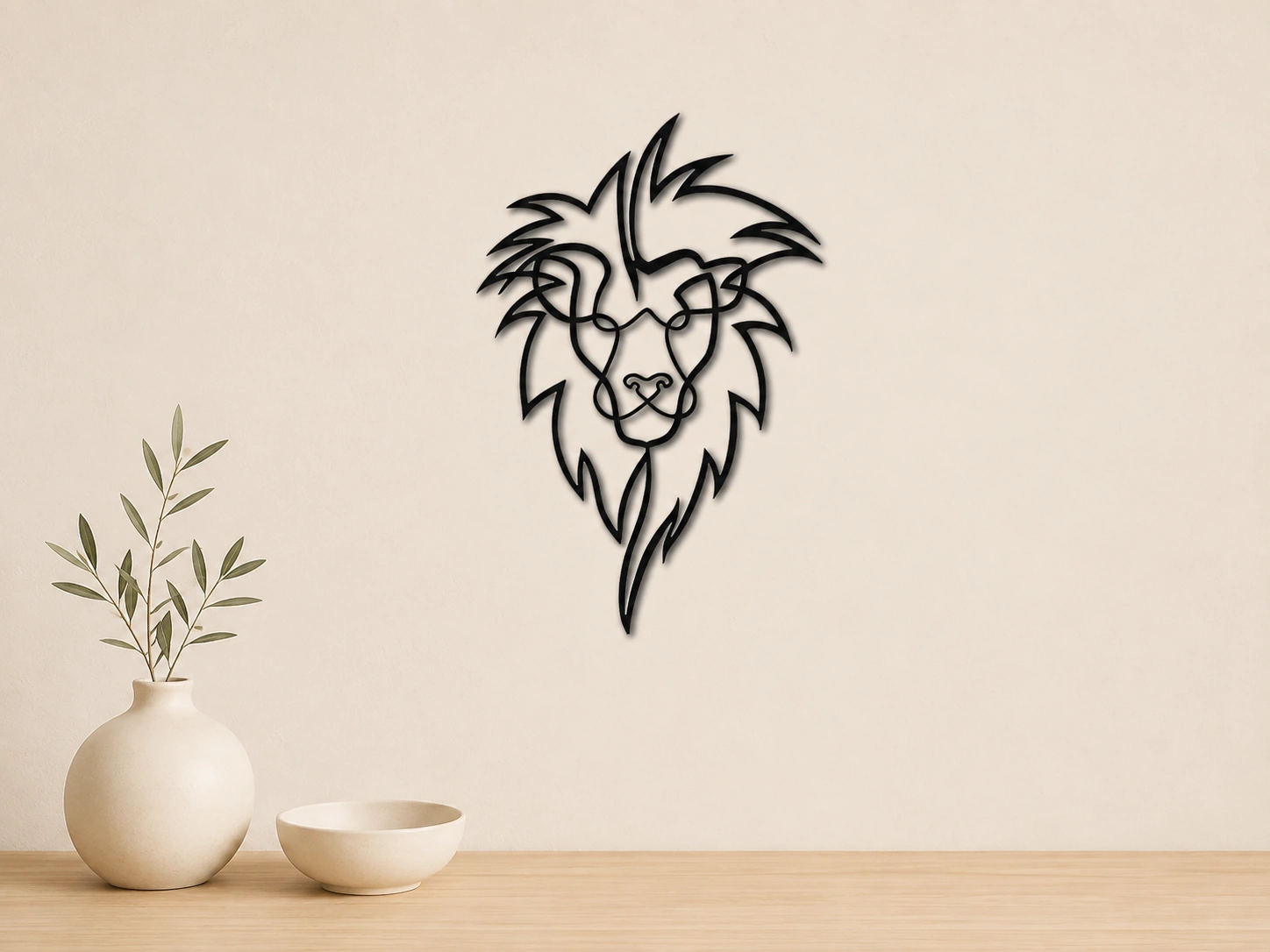 Настінне панно «Lion»