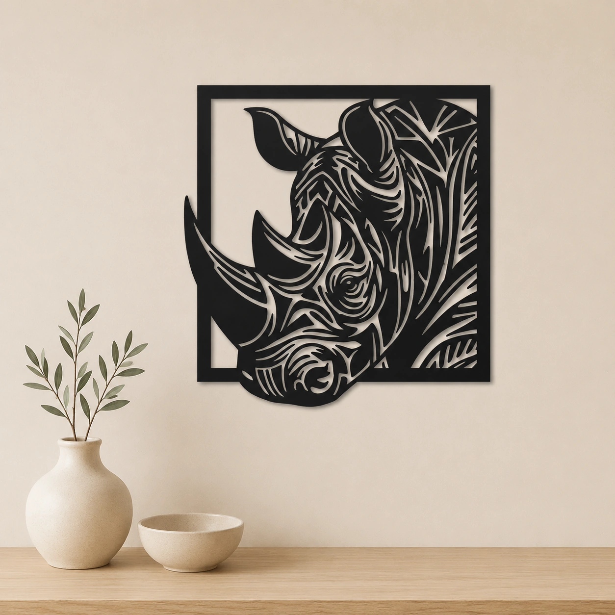 Настінне панно «Great Rhino»