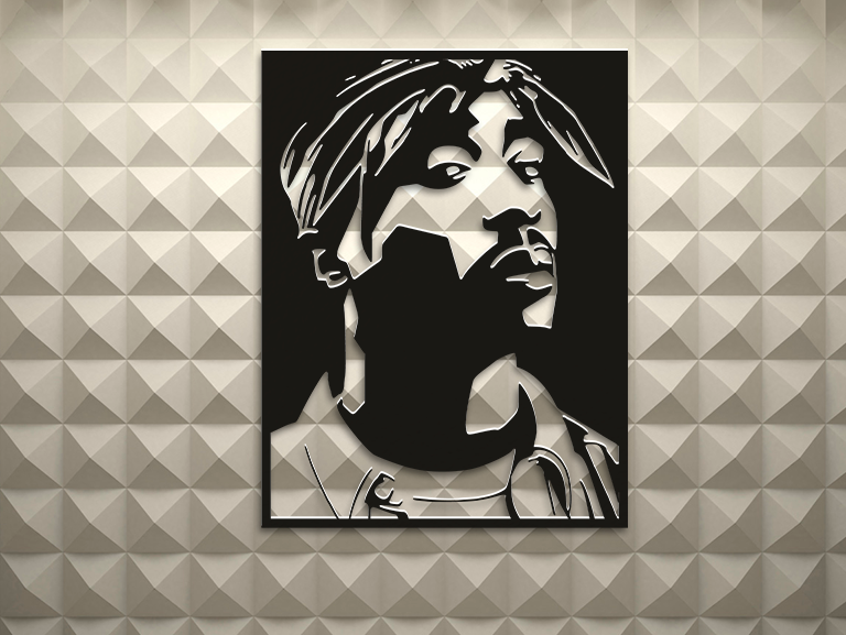 Настінне панно «2Pac»
